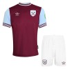 Officiële Voetbalshirt + Korte Broek West Ham United Thuis 2024-25 - Kids